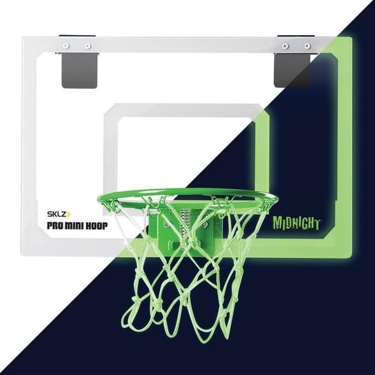 Zestaw kosz do koszykówki SKLZ Pro Mini Hoop™ Midnight świecący w nocy SKLZ
