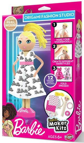 Zestaw kreatywny Barbie Maker Kitz Modowe Studio Origami Barbie