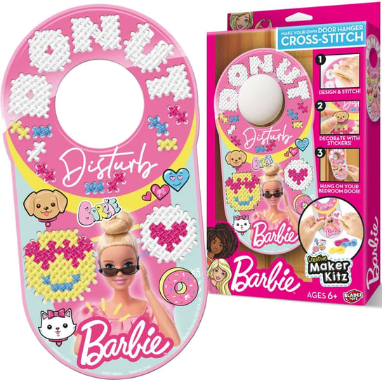 Zestaw kreatywny Barbie Maker Kitz zawieszka na drzwi Barbie