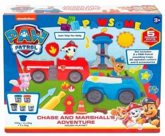 Zestaw Kreatywny Branded Toys Psi Patrol Ciastolina Pojazdy Bohaterów (320-14104-N) Branded Toys Branded Toys