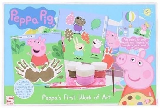 Zestaw Kreatywny Dami Peppa Pig Pierwsze Dzieła Sztuki (Pep-4820) Dami DAMI