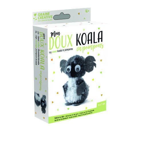 Zestaw kreatywny dla dzieci miś KOALA - miś koala GRAINE CREATIVE