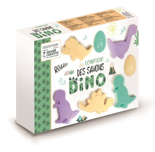Zestaw kreatywny do robienia mydła DINOZAURY GRAINE CREATIVE