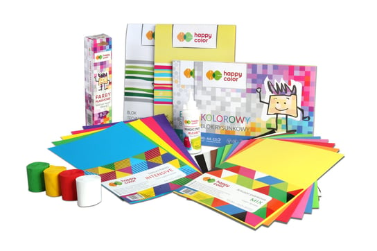 Zestaw kreatywny, Domowe Przedszkole, Happy Color Happy Color