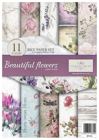 Zestaw Kreatywny Itd Rp018 Beautiful Flowers ITD Collection