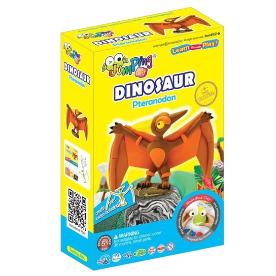 Zestaw Kreatywny Jumping Clay Dinozaur - Pteranodon Inna marka