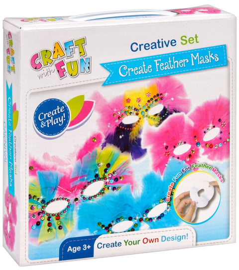 Zestaw kreatywny Maska futerko Craft With Fun