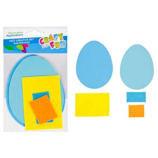 Zestaw Kreatywny, Pisanka, Pianka, Craft With Fun Craft With Fun
