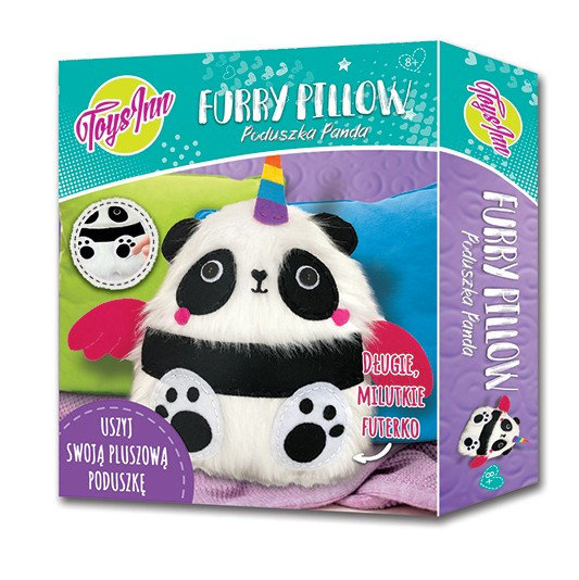 Zestaw kreatywny, Poduszka pluszowa panda toys inn