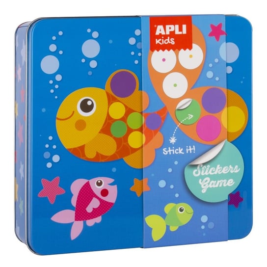 Zestaw kreatywny z naklejkami Apli Kids - Ocean APLI Kids