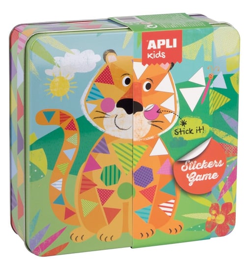 Zestaw kreatywny z naklejkami Apli Kids - Tygrys APLI Kids