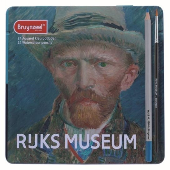 Zestaw kredek akwarelowych, "Autoportret" van Gogha, 24 sztuki BRUYNZEEL