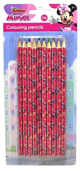Zestaw kredek Myszka Minnie Disney - 10 kolorów W&O