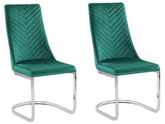 Zestaw krzeseł BELIANI Altoona, zielony, 96x46x58 cm, 2 szt. Beliani