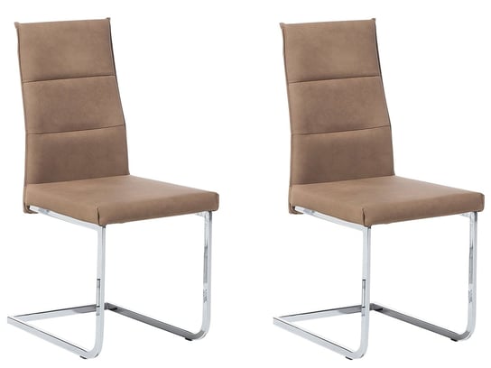 Zestaw krzeseł BELIANI Rockford, 96x44x57 cm, beżowy, 2 szt. Beliani