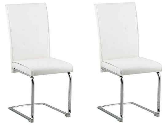 Zestaw krzeseł do jadalni BELIANI Rovard, biały, 101x41x52 cm, 2 szt. Beliani