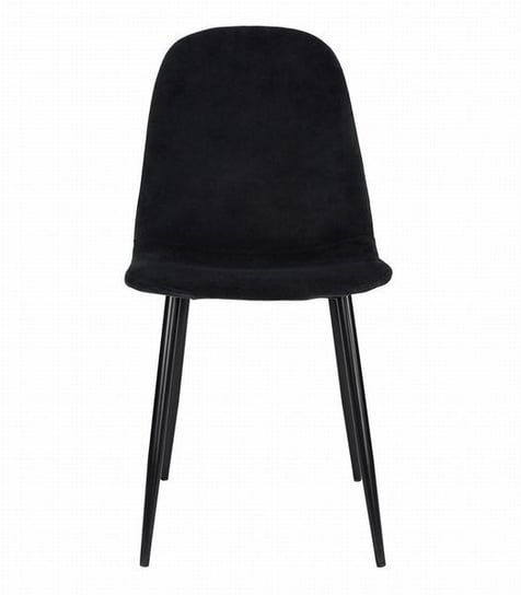 Zestaw krzeseł MUFART MOKA, czarne, 87,5x44,5x50,5 cm MUFART