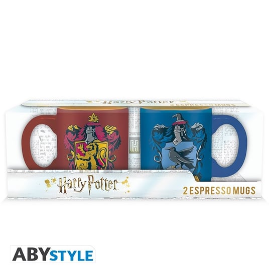 Zestaw kubeczków do espresso - Harry Potter "Gryffindor i Ravenclaw" ABYstyle