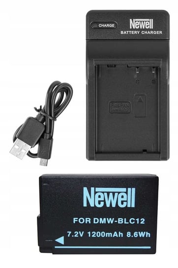Zestaw Ładowarka Dc-Usb +Akumulator Newell Dmw-Blc12 Newell