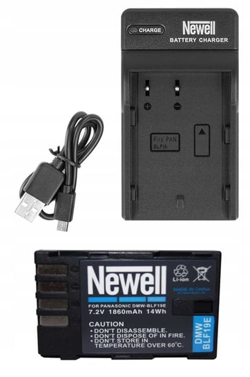 Zestaw Ładowarka Dc-Usb +Akumulator Newell Dmw-Blf19 Newell