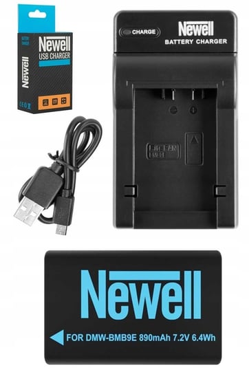 ZESTAW ŁADOWARKA DC-USB +AKUMULATOR NEWELL DMW-BMB9 Newell