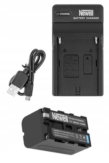ZESTAW ŁADOWARKA DC-USB +AKUMULATOR NEWELL NP-F770 Newell