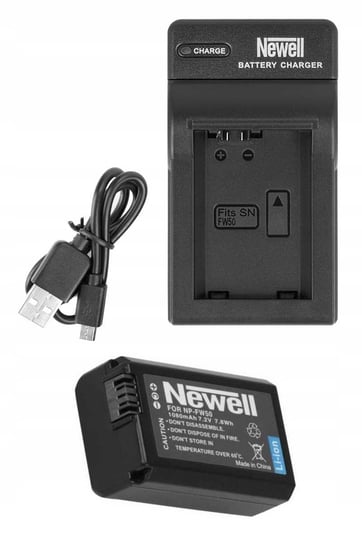 Zestaw Ładowarka Dc-Usb +Akumulator Newell Np-Fw Newell