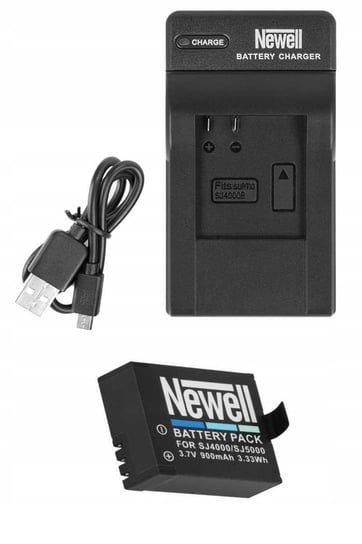 Zestaw Ładowarka Dc-Usb +Akumulator Newell Sj4000/Sj5000 Newell