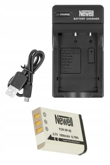 Zestaw Ładowarka Usb +Akumulator Newell Fuji Np-95 Newell