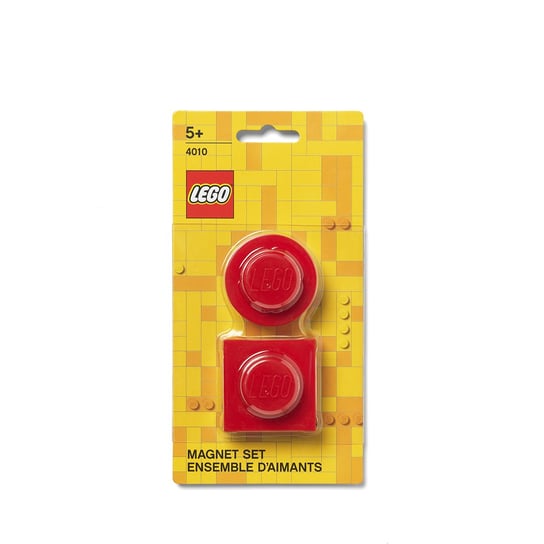 Zestaw magnesów LEGO®, czerwone LEGO