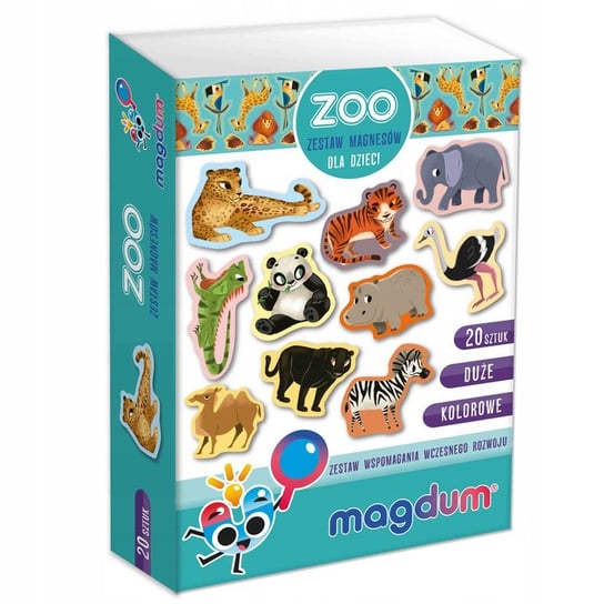 Zestaw magnesów "Zoo" / ASTON ACTIVE Aston