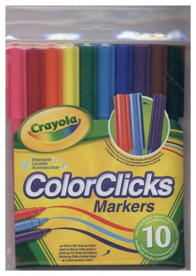 Zestaw markerów, Color Clicks, 10 kolorów Crayola
