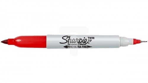 Zestaw markerów Sharpie Twin Tip czerwony S0811110 /12szt./ Sharpie