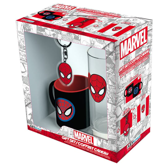 Zestaw Marvel GIFT WORLD Marvel Spiderman, 3 elementy, 110 ml/290 ml Gift World