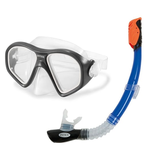 Zestaw maska do nurkowania Explorer Pro INTEX 55977 + Rurka  Intex 55924 Intex