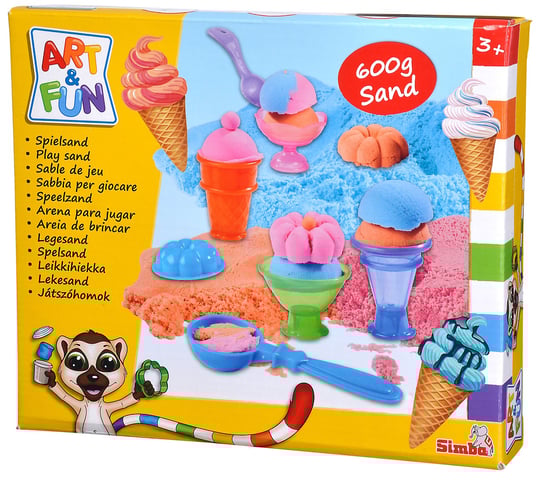 Zestaw masy plastycznej Lody z akcesoriami Art&Fun 106344623 Simba ...