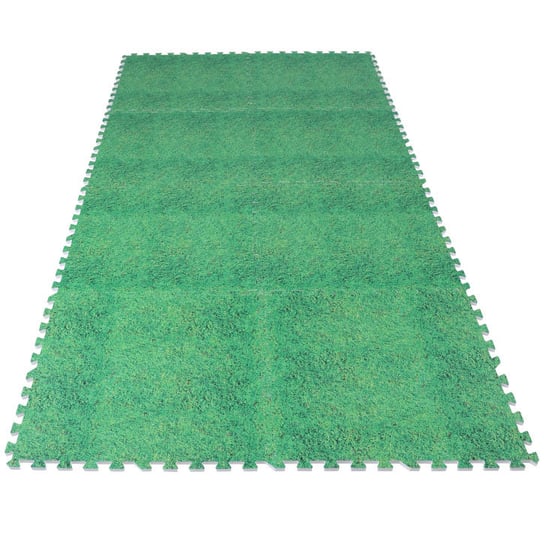 Zestaw mat ochronnych puzzle 8 sztuk 1,2 cm wzór trawy Inna marka