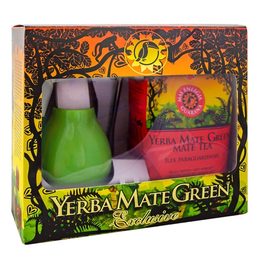 Zestaw MATE GREEN z Yerba Mate Mas Energia Guarana, 0,4 kg Mate Green