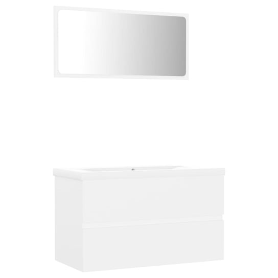Zestaw mebli łazienkowych Biały Elegancja 80x38,5x Inna marka