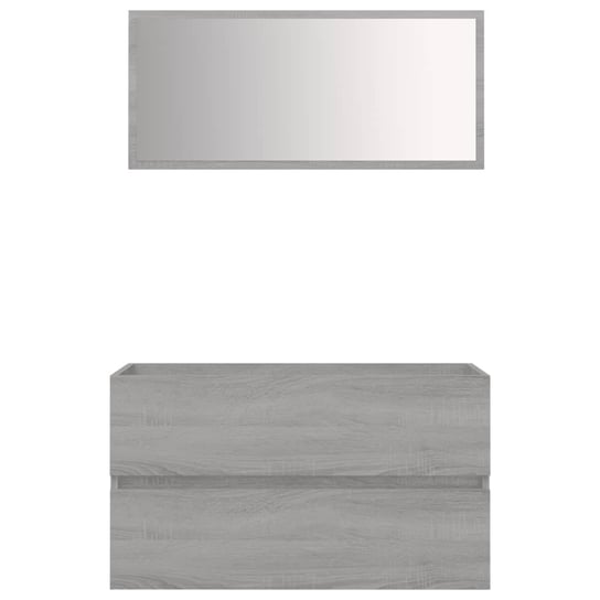 Zestaw mebli łazienkowych Sonoma Grey - 80x38,5x45 Zakito Europe