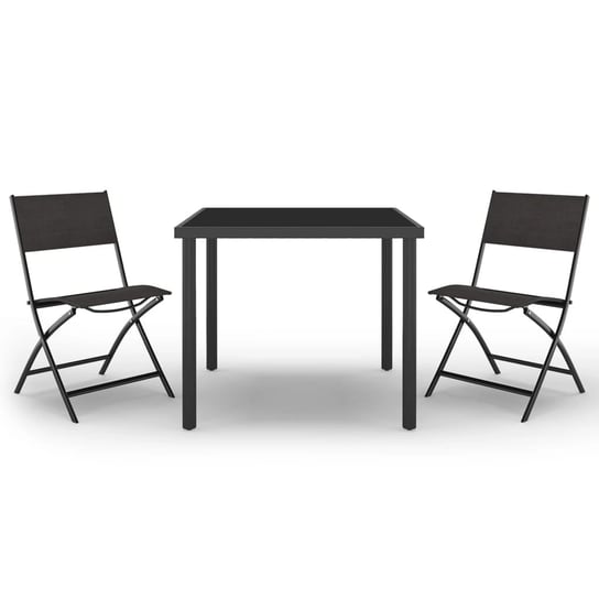 Zestaw Mebli Ogrodowych Elegancki Stół + 2 Krzesła Zakito Europe