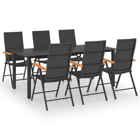 Zestaw mebli ogrodowych - krzesło rattanowe, stół  / AAALOE Inna marka