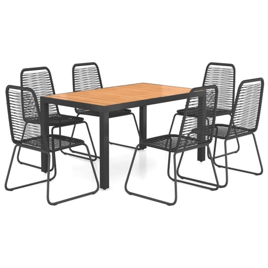 Zestaw mebli ogrodowych: Stół 150x90cm + 6 krzeseł Inna marka