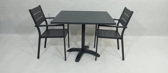 Zestaw mebli ogrodowych stół + 2 krzesła LOBELIA Inna marka