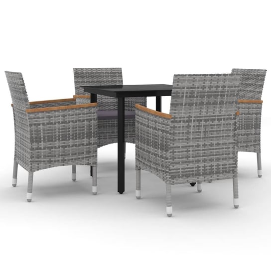 Zestaw mebli ogrodowych - Stół + 4 krzesła + podus Inna marka
