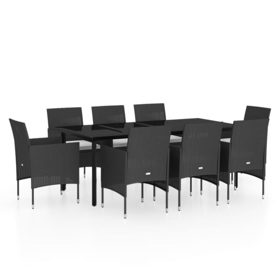Zestaw mebli ogrodowych - stół + 8 krzeseł + podus Inna marka
