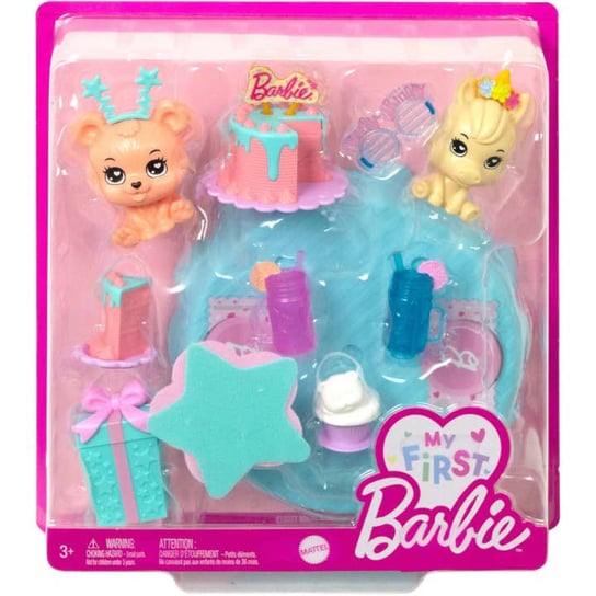 Zestaw Moja Pierwsza Barbie, Urodziny Mattel