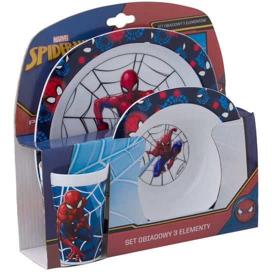 Zestaw naczyń Spiderman Spidey 3-elementowy MARVEL Marvel