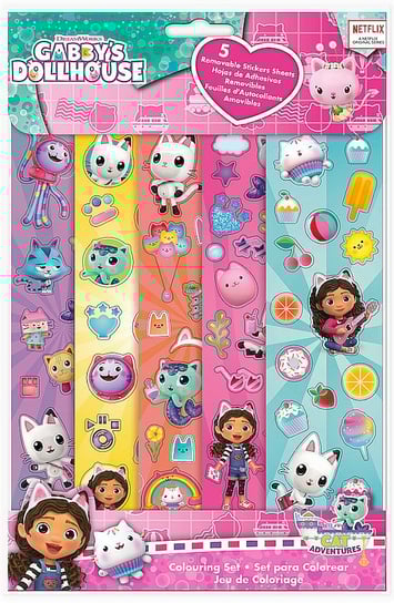 Zestaw Naklejek Koci Domek Gabi 58 Szt. Gd00030 Kids Euroswan