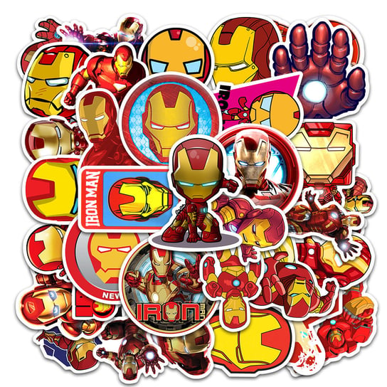 Zestaw Naklejek Naklejki Sticker Bomb Iron Man N167 Inna marka